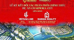 Vietnam Land ký kết hợp tác chiến lược phân phối dự án đô thị Charmora City