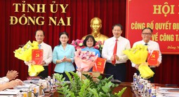 Đồng Nai công bố quyết định của Ban Bí thư về công tác cán bộ