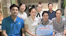 Nữ công nhân bị đột quỵ trong lúc làm việc, Công đoàn vận động gần 190 triệu đồng để giúp đỡ