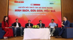 Talkshow “Chuyển đổi thuế cho hộ kinh doanh: Minh bạch, đơn giản, hiệu quả”