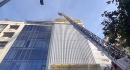 Cháy tại một thẩm mỹ viện ở TPHCM