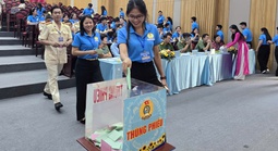 Công đoàn Công an TPHCM tổ chức Đại hội đại biểu lần VIII