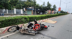 Đón con đi học về, cha gặp tai nạn tử vong, hai con cũng bị thương