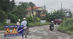 Hình ảnh mới nhất về con đường người dân từng phản ánh phải “nhảy múa” mỗi khi đi qua 