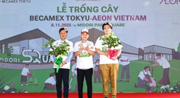BECAMEX TOKYU và AEON Việt Nam tổ chức ngày hội trồng cây