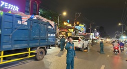 TPHCM: Tai nạn liên hoàn trên đường Huỳnh Tấn Phát, một phụ nữ tử vong