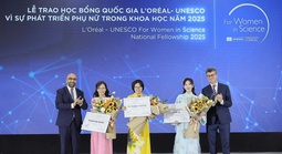 Ba nhà khoa học nữ xuất sắc Việt Nam được vinh danh