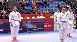 SEA Games 33 ngày 11-12: Tuyển quyền kata đồng đội nữ tranh chung kết
