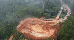 Đèo D'ran thông xe, đường lên Đà Lạt lưu thông ổn định