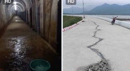 Công an vào cuộc vụ hồ sông Than hơn 1.000 tỉ đồng vừa khánh thành đã nứt