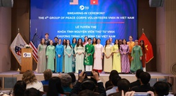 19 tình nguyện viên Mỹ tham gia dạy tiếng Anh tại Hà Nội và TP HCM