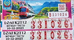 Xổ số miền Nam: Chiều 12-12, lộ diện nhiều người trúng độc đắc ở TPHCM, Vĩnh Long, Cà Mau