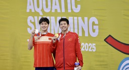 Bảng xếp hạng huy chương SEA Games 33 mới nhất