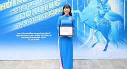 Bà Trịnh Thị Hồng Vân được vinh danh Doanh nhân Khoa học & Công nghệ tiêu biểu