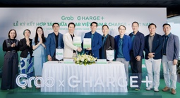 Grab Việt Nam và Charge+ hợp tác phát triển mạng lưới trạm sạc xe điện