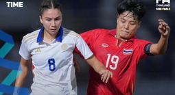 Nữ Philippines quật ngã Thái Lan ở loạt luân lưu 11 m, gặp Việt Nam tại chung kết