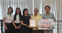 Thêm một đơn vị tích cực ủng hộ Chương trình "Trái tim miền Trung" của Báo Người Lao Động