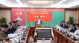 Chủ nhiệm Ủy ban Kiểm tra Trung ương Trần Sỹ Thanh chủ trì họp xử lý kỷ luật cán bộ