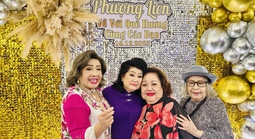 Phượng Liên, Ngọc Giàu, Lệ Thủy xúc động trong ngày họp mặt tại quê nhà