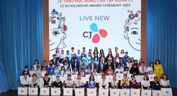 CJ 13 năm liên tiếp trao học bổng tại Lâm Đồng