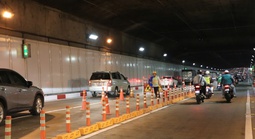 TPHCM: 3 ngày nữa, cấm xe lưu thông qua đường hầm sông Sài Gòn