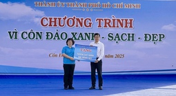 Thành ủy TPHCM tổ chức chương trình "Vì Côn Đảo xanh - sạch - đẹp"