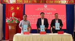 Siết chặt "lá chắn xanh" bảo vệ Vườn Quốc gia Sông Thanh