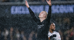 Haaland chạm tay kỷ lục, Man City thắng nghẹt thở Fulham