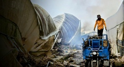 CLIP: Vựa rau lớn nhất Lâm Đồng xác xơ, nông dân mất tiền tỉ sau cơn "đại hồng thủy"