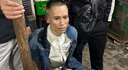 Đối tượng giang hồ cộm cán lẩn trốn trong nhà trọ