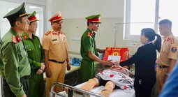 Nam thanh niên tông gãy chân cán bộ CSGT đang làm nhiệm vụ ở Đà Nẵng