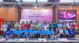 Hội thao thắt chặt tình quân - dân tại phường Tân Sơn Hòa