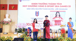 Vô địch e-sport SEA Games 33, nữ sinh viên Nguyễn Thanh Duyên nhận thưởng lớn