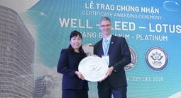 Daikin Air Tower nhận chứng nhận Leed và Lotus Platinum