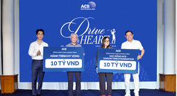 Chung tay vì cộng đồng, ACB tổ chức giải golf “Drive with Heart 2025”
