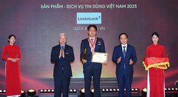 LocknLock 14 năm liên tiếp lọt “Top 10 Sản phẩm – Dịch vụ Tin Dùng Việt Nam”