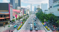 Đường Lê Lợi "lột xác" ngỡ ngàng sau khi khoác áo mới