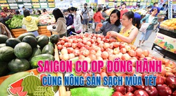 Saigon Co.op đồng hành cùng nông sản sạch mùa Tết