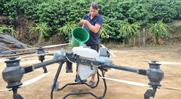 "Cánh tay trên không" thay đổi những cánh đồng Tây Nguyên