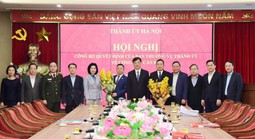 Phó Giám đốc Công an TP Hà Nội được biệt phái giữ chức Chánh Văn phòng Thành ủy Hà Nội.

