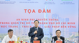 An ninh phi truyền thống trong quản trị đô thị TPHCM