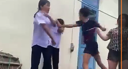 Clip ghi lại cảnh nữ sinh ở Đà Nẵng "đứng chịu trận" gây dậy sóng mạng xã hội