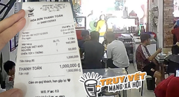 Xôn xao clip 7 người đàn ông đi ô tô nhưng "quên" trả tiền 7 tô phở đặc biệt ở TPHCM