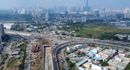 Sắp thông xe cầu vượt N2 An Phú, xe từ cao tốc đi thế nào?