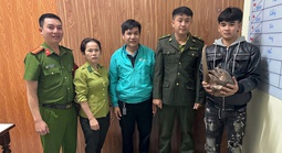 Phát hiện tê tê quý hiếm, người dân giao nộp nhà nước