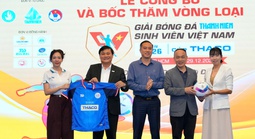 60 đội tranh tài Giải bóng đá Thanh Niên sinh viên Việt Nam lần IV – 2026