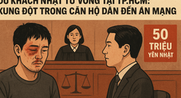 TPHCM: Cãi nhau chuyện rửa bát, du khách Nhật đánh đồng hương tử vong