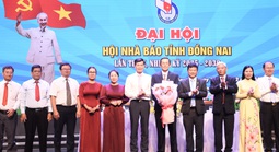 Ông Trần Nam Đông tái đắc cử Chủ tịch Hội Nhà báo tỉnh Đồng Nai