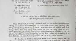 Hội đồng xổ số kiến thiết miền Nam có thông báo khẩn về thị trường kinh doanh vé số