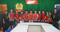 Trưởng Phòng Cảnh sát Hình sự Công an TPHCM chỉ đạo chuyên án, bắt 24 người